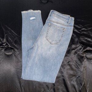 🎀Boyfriend High Rise Distressed Light-Washed Jeans